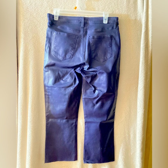 l'agence purple pants WOMENS FAUX LEATHER SIZE 31 STRAIGHT LEG - Picture 3 of 3